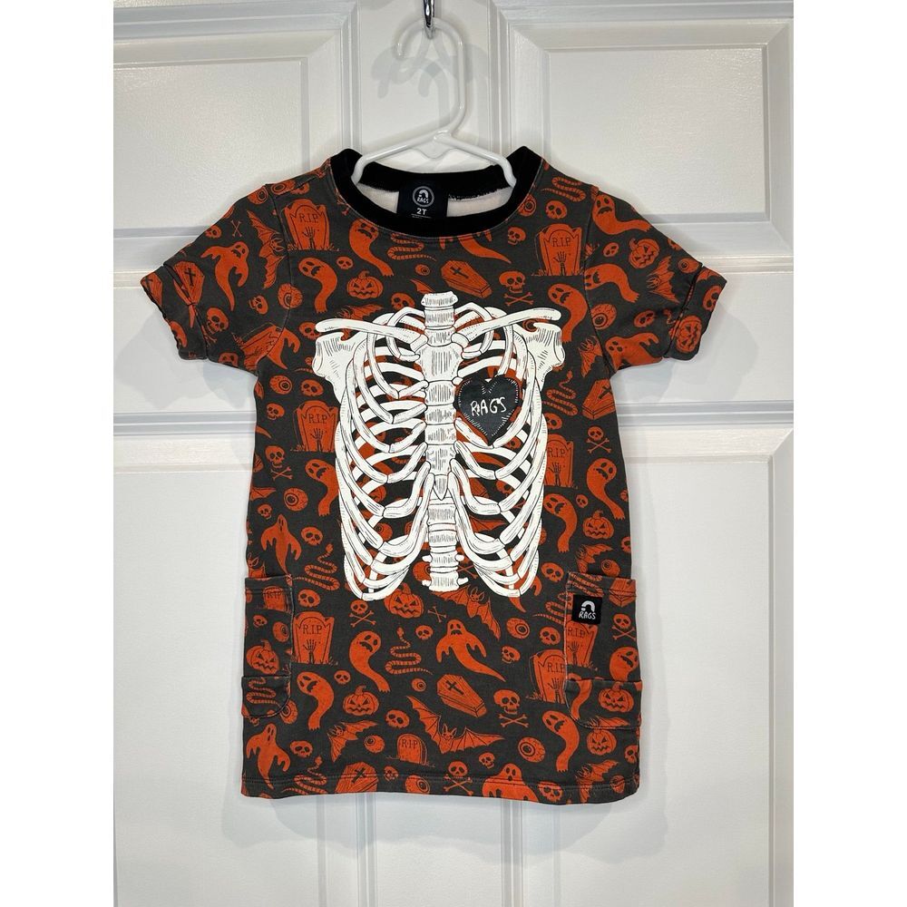 Rags to Raches‎ Skelly Dress Size 2T